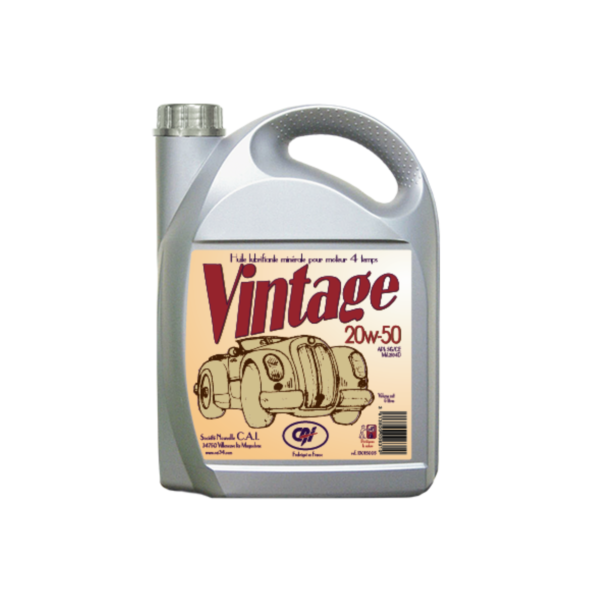 20W-50 VINTAGE BIDON 5L