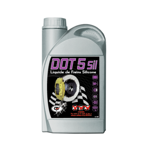 LIQUIDE DE FREINS DOT 5 Silicone BIDON 1L