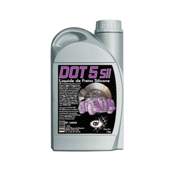 LIQUIDE DE FREINS DOT 5 Silicone BIDON 1L – Image 3