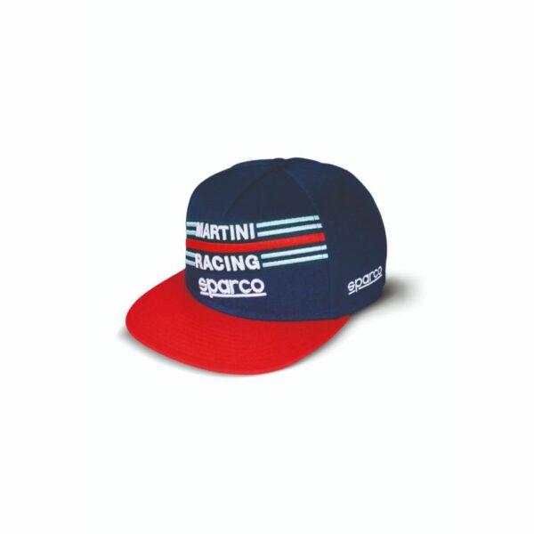 CASQUETTE VISIÈRE PLATE SPARCO MARTINI RACING