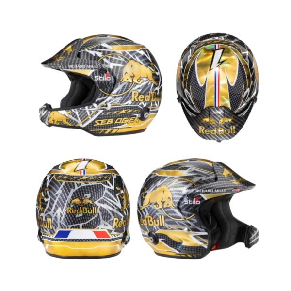 CASQUE MINIATURE SEBASTIEN OGIER 8eme TITRE